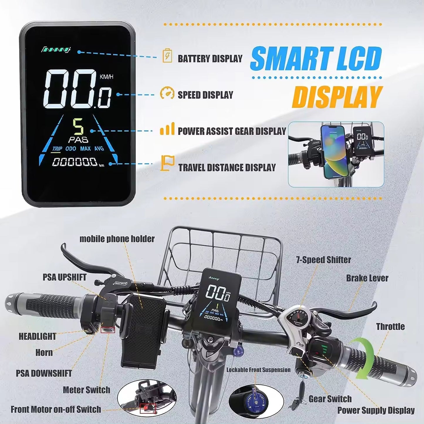 KETELES KF9 2000W 48V 26AH Folding electric bike Dual Motor