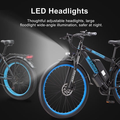 JESRIDER K820 29" Road Electric Bike, 48V 17.5Ah Commuter Ebike for Adults