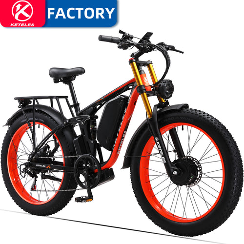 KETELES K800 Pro 2000W Electric Bike Dual Motor 48V 23AH Battery