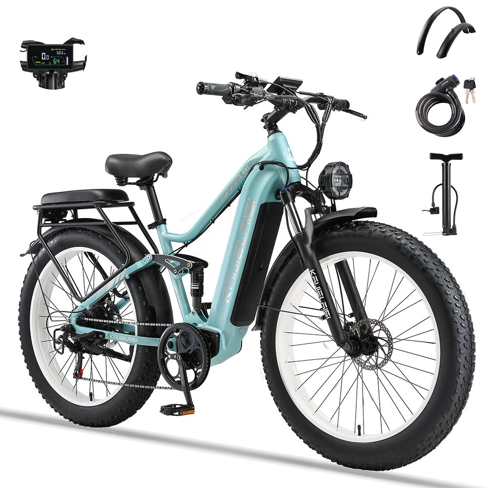 KAIJIELAISI K801 48V32AH 250W motor 26" Inch Fat Tire E-Bike