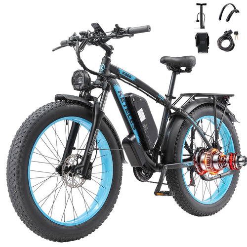 Keteles K800 48V 20AH 250W Rear Motor Fat Tire E-Bike