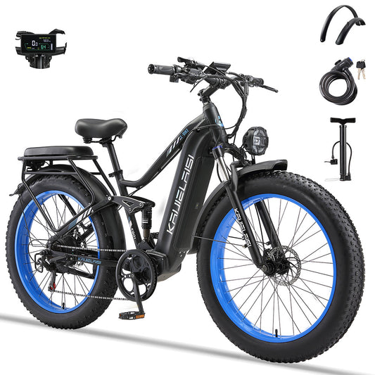 KAIJIELAISI K801 48V32AH 250W motor 26" Inch Fat Tire E-Bike