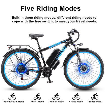 KETELES K820Pro 250W 17.5AH Single Motor E-bike