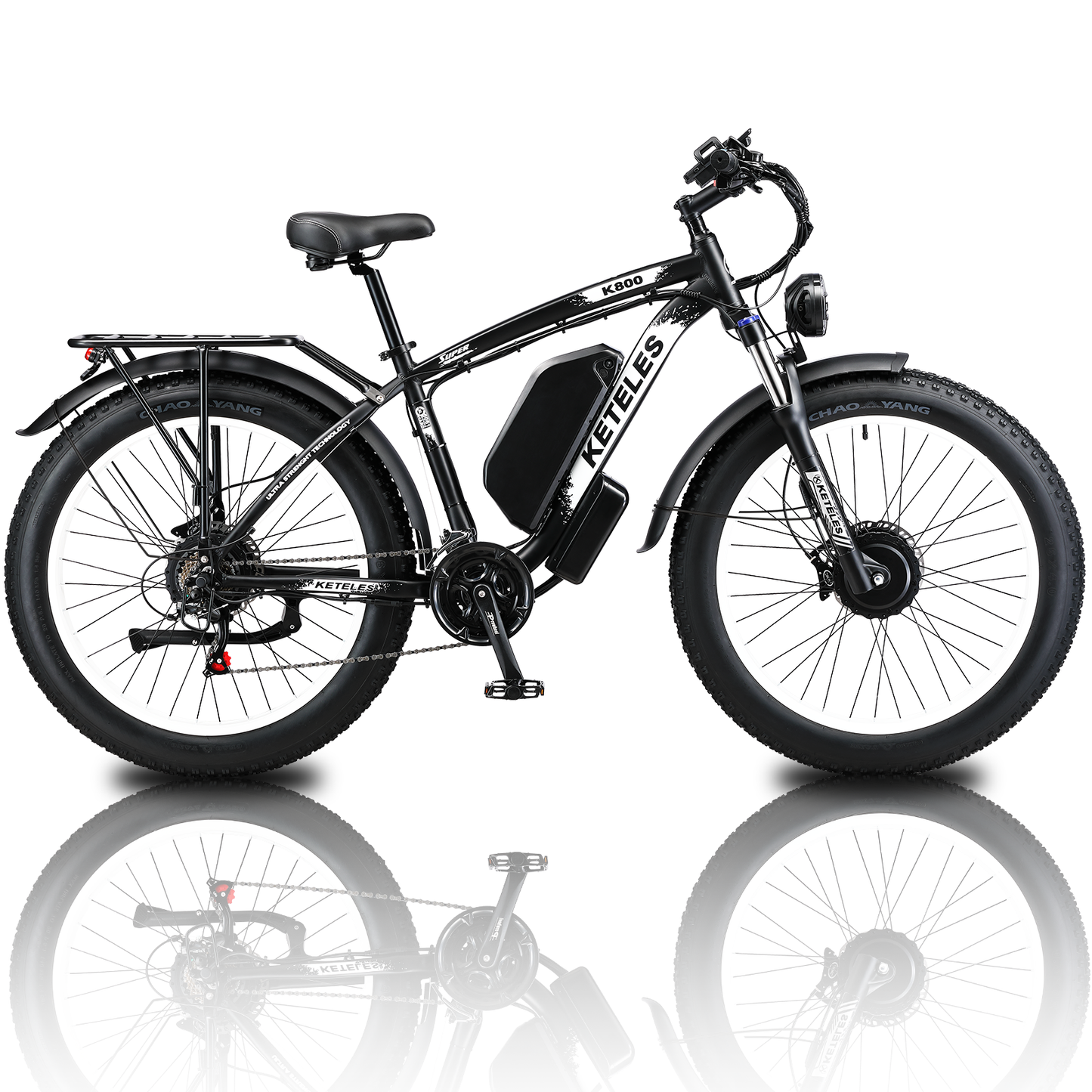 KETELES K800 4000W Dual Motor Fat E-Bike
