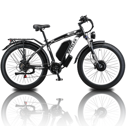 KETELES K800 4000W Dual Motor Fat E-Bike