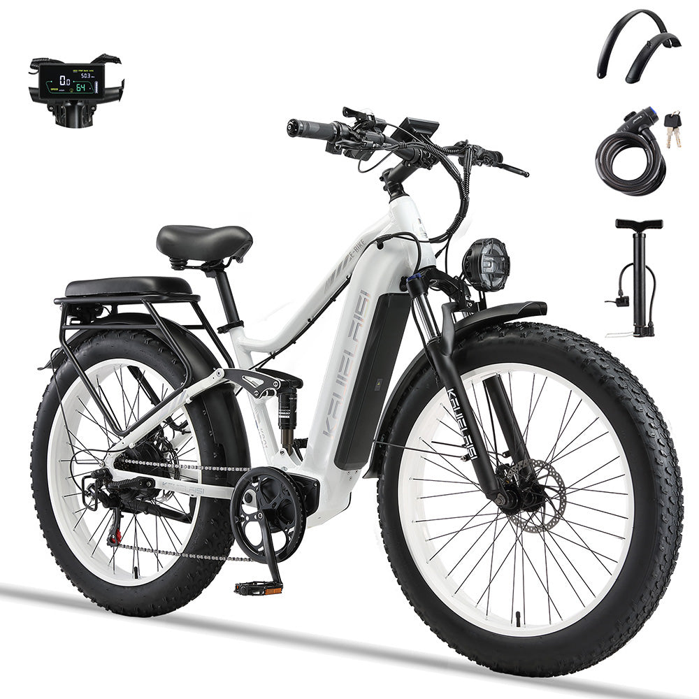 KAIJIELAISI K801 48V32AH 250W motor 26" Inch Fat Tire E-Bike