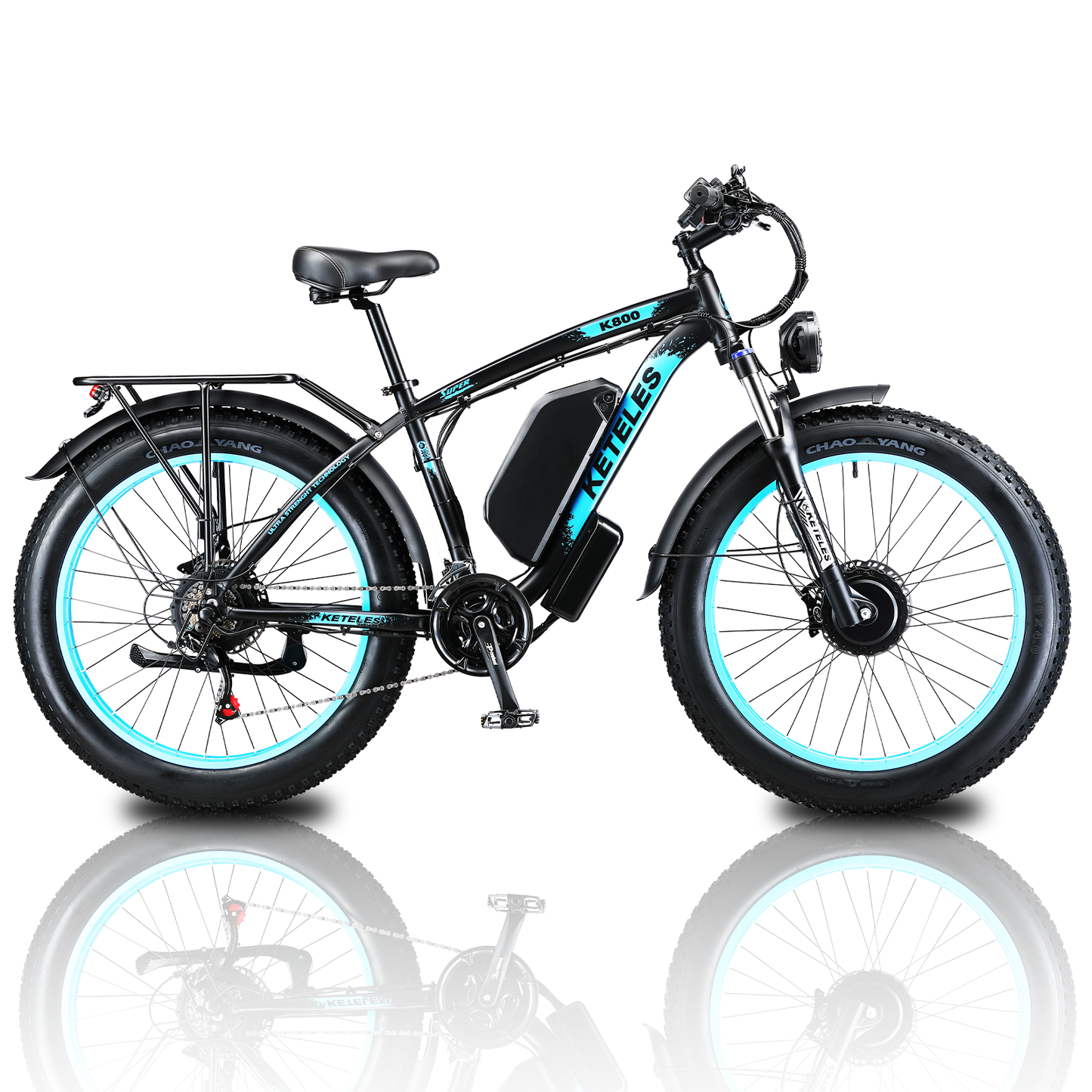 KETELES K800 4000W Dual Motor Fat E-Bike