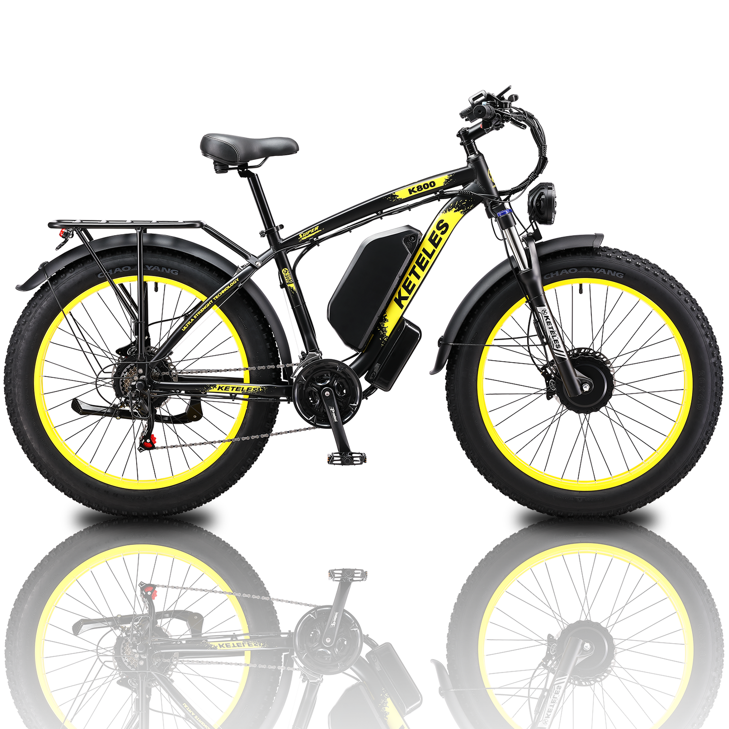 KETELES K800 4000W Dual Motor Fat E-Bike
