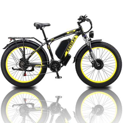 KETELES K800 4000W Dual Motor Fat E-Bike
