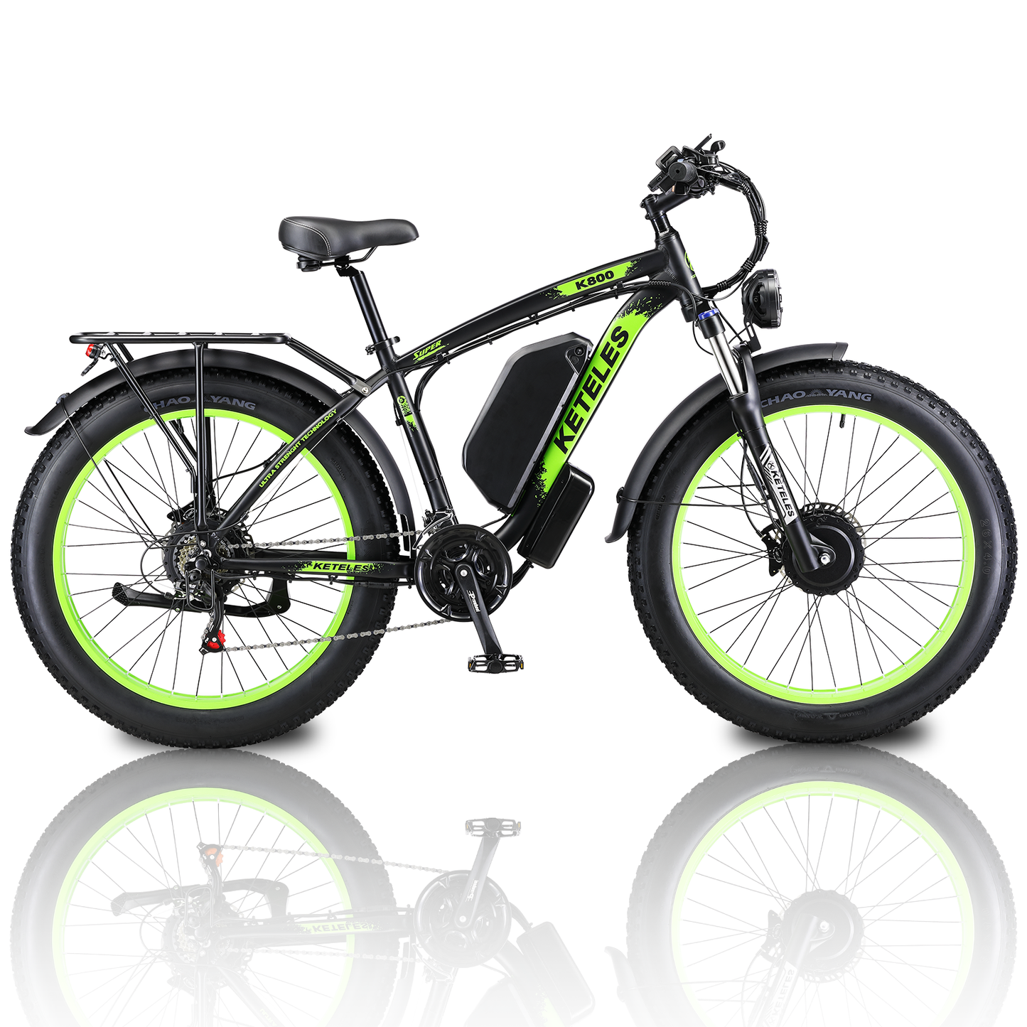 KETELES K800 4000W Dual Motor Fat E-Bike