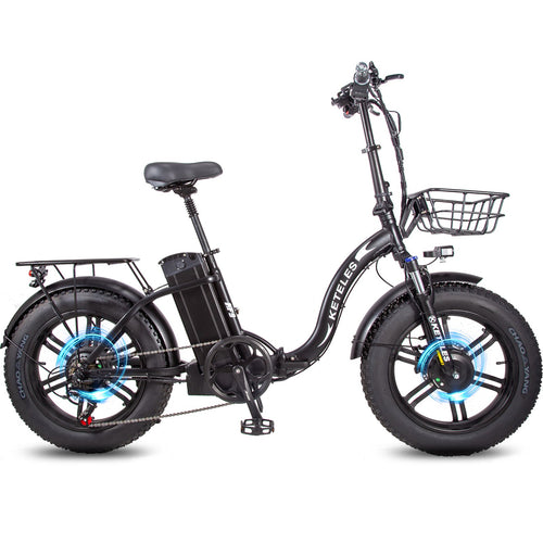 KETELES KF9 2000W 48V 26AH Folding electric bike Dual Motor