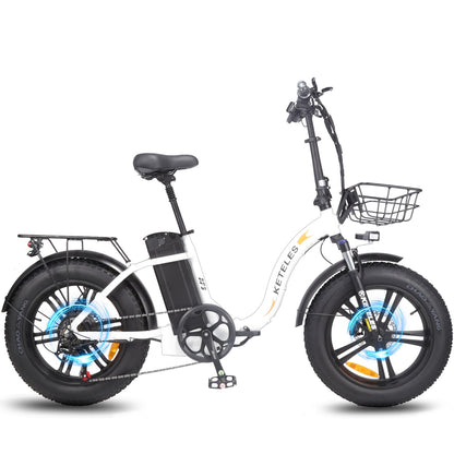 KETELES KF9 2000W 48V 26AH Folding electric bike Dual Motor