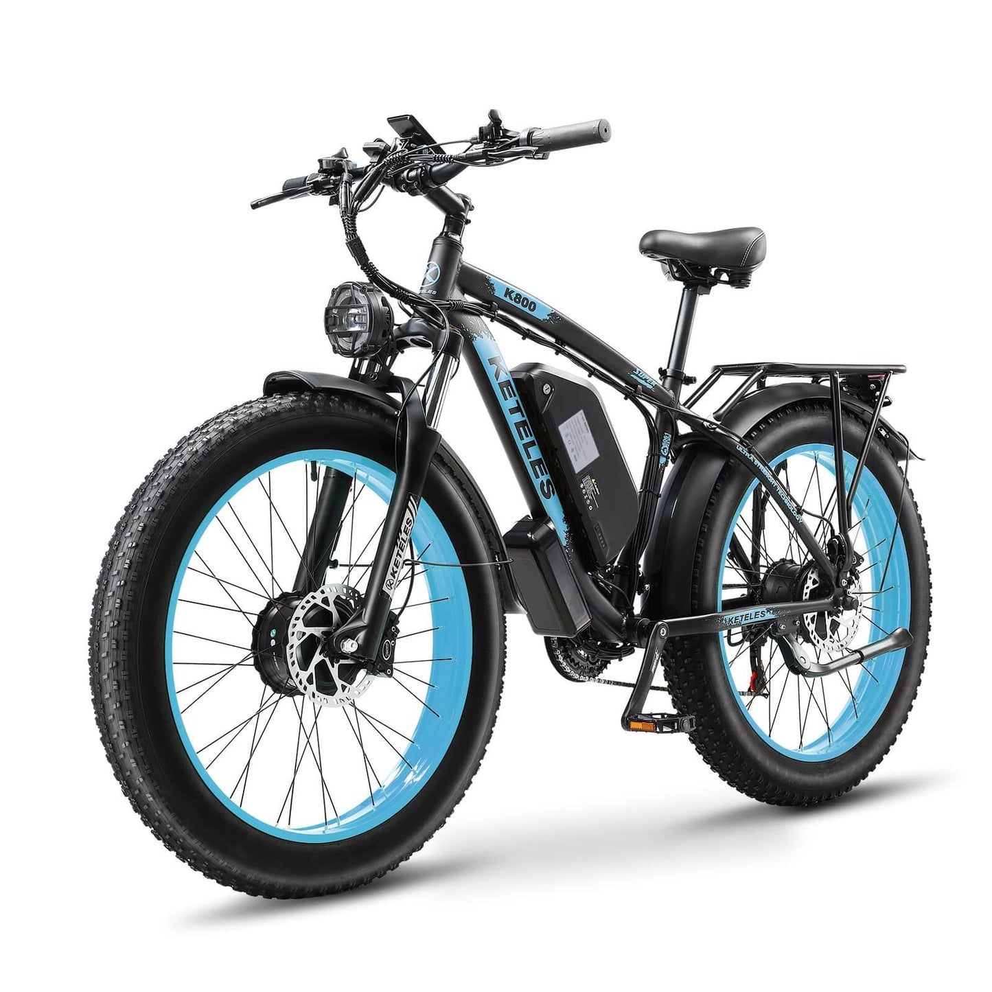KETELES K800 4000W Dual Motor Fat E-Bike