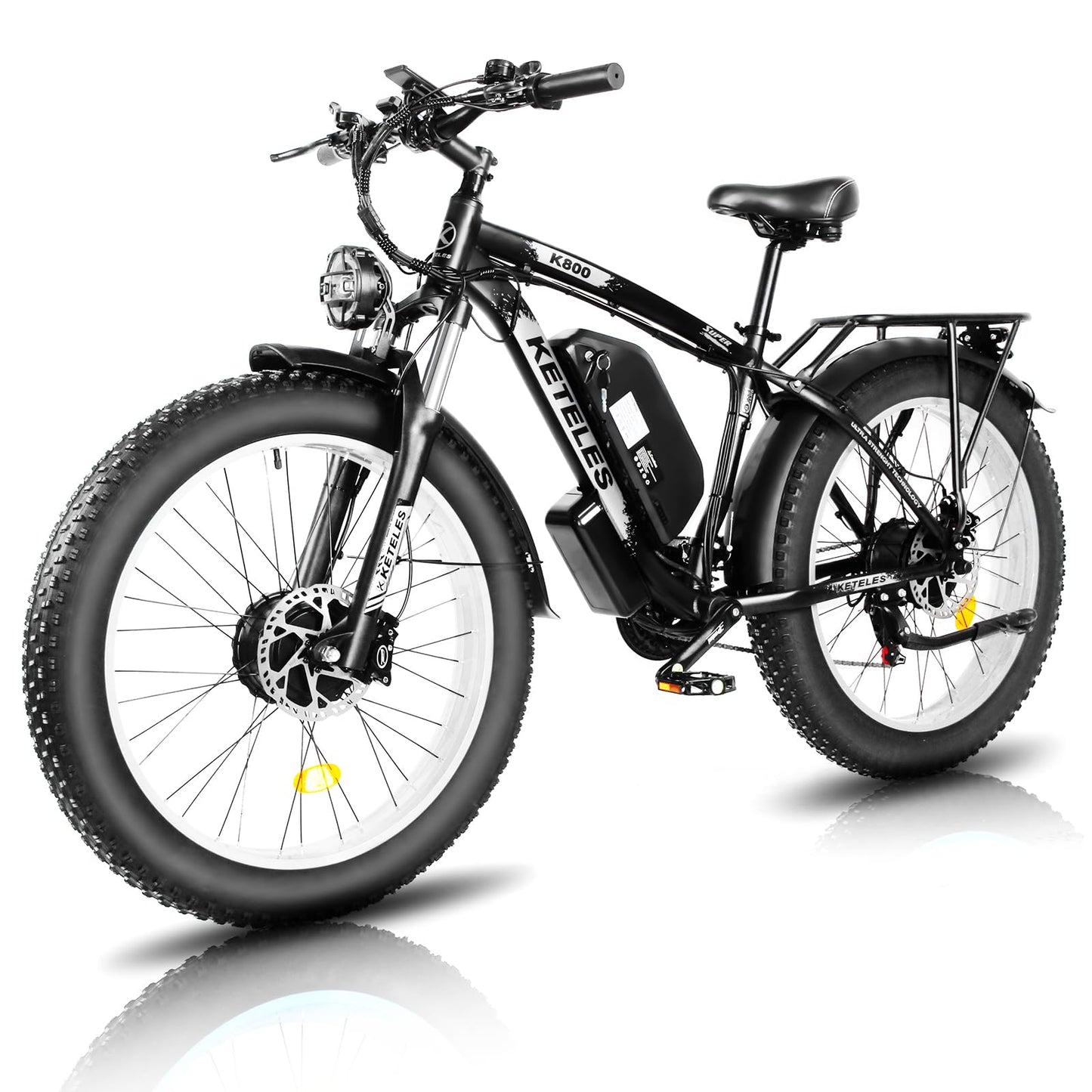 KETELES K800 4000W Dual Motor Fat E-Bike