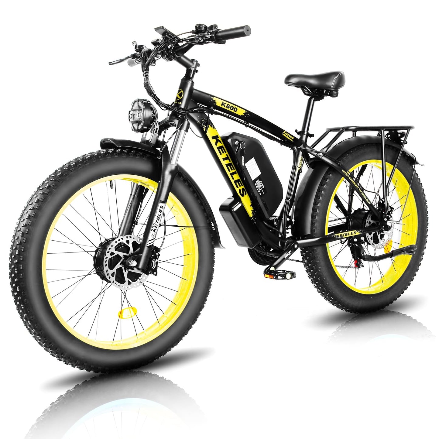 KETELES K800 4000W Dual Motor Fat E-Bike