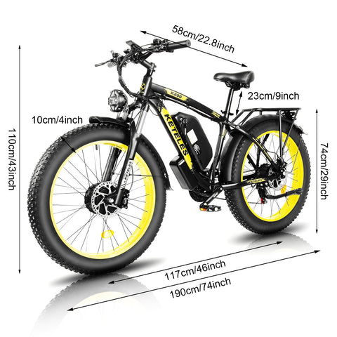 KETELES K800 2000W Electric Bike 【UK warehouse】