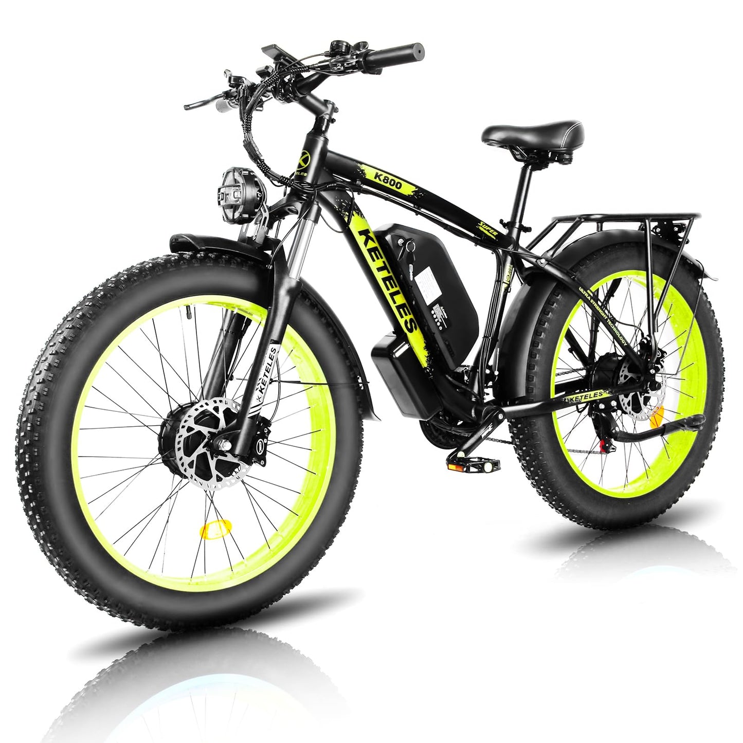 KETELES K800 4000W Dual Motor Fat E-Bike