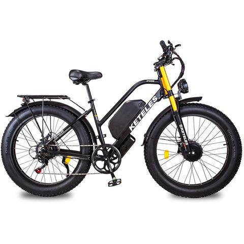 KETELES XF4000 2000W Dual Motor Electric Bike 48V 23AH | UK stock 【2 days delivery】